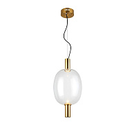 SL1582.313.01 Светильник подвесной ST-Luce Бронзовый/Прозрачный LED 1*7W 2700K АЛЕНОР 500_191_2951611